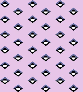 333257-男士衬衫几何方块印花