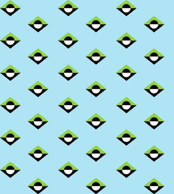 333259-男士衬衫几何方块印花