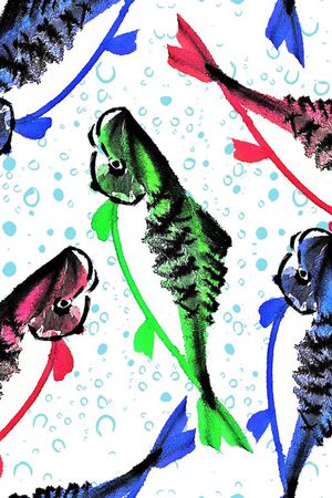 动物纹印花华亿平台图片