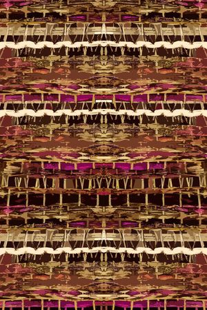 条纹印花华亿平台图片