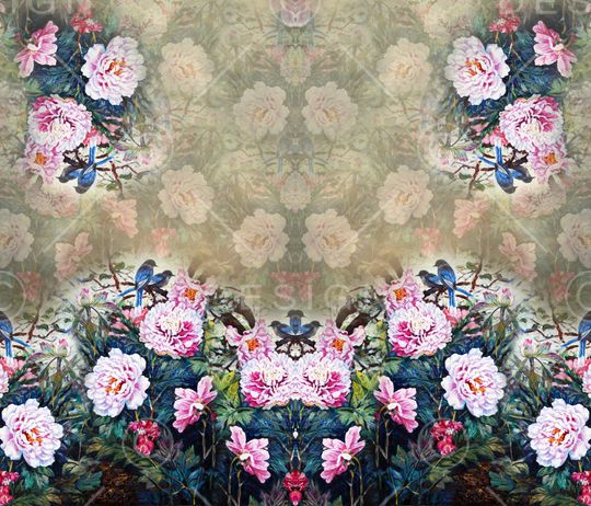 油画华亿平台  定位华亿平台印花华亿平台图片