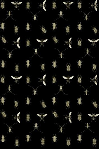 333492-昆虫蜜蜂虫子排列组合印花