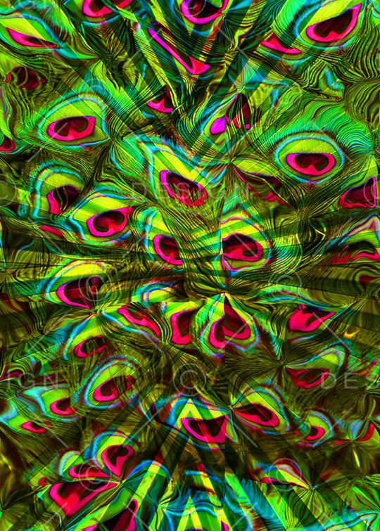 抽象机理印花华亿平台图片