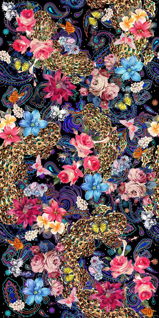 S-艺术花卉/Art印花华亿平台图片