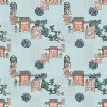 东方建筑印花华亿平台图片