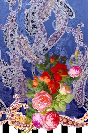 油画华亿平台  定位华亿平台印花华亿平台图片