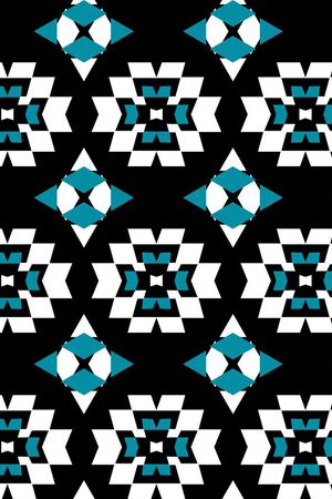 几何印花华亿平台图片