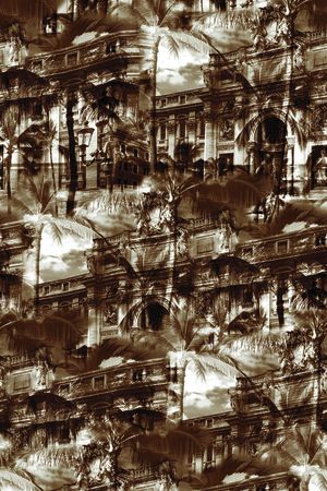 抽象印花华亿平台图片