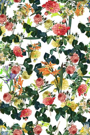 男女泳装印花华亿平台图片