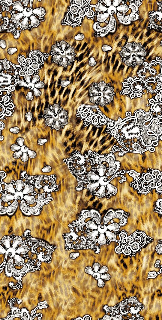 豹纹印花华亿平台图片