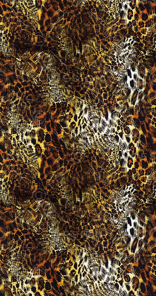 豹纹印花华亿平台图片