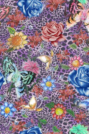 抽象印花华亿平台图片