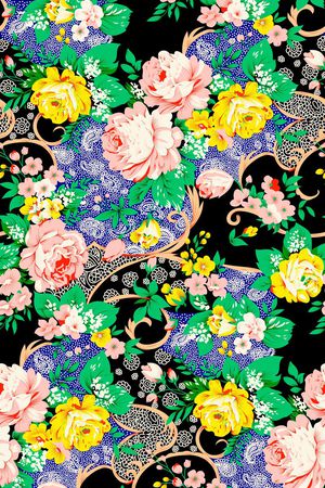 分色传统印花印花华亿平台图片