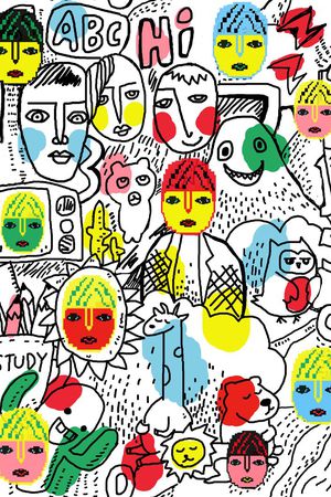 ♥红桃A〖波普艺术〗印花华亿平台图片