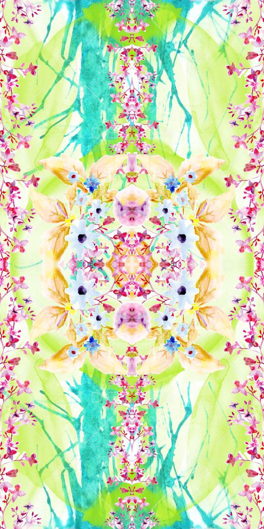 抽象印花华亿平台图片