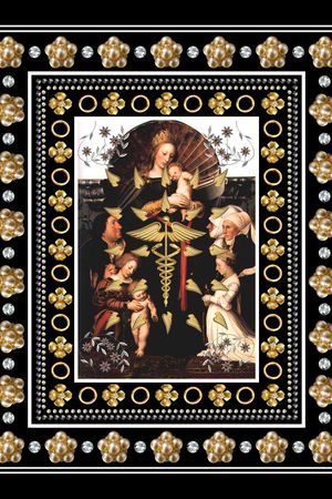 欧式宫廷风印花华亿平台图片