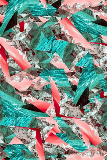 335242-休闲地表景观几何组合抽象印花