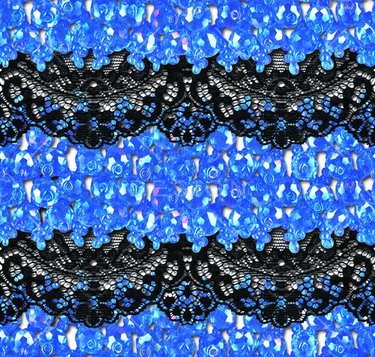 蕾丝珠宝系列印花华亿平台图片