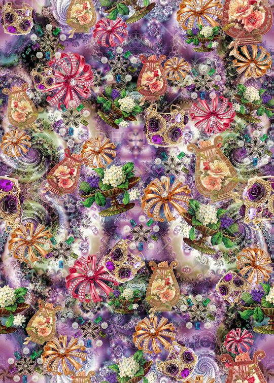 珠宝宝石印花华亿平台图片