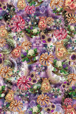 珠宝宝石印花华亿平台图片