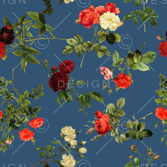 手绘系列印花华亿平台图片