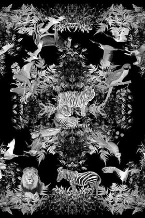 休闲印花华亿平台图片