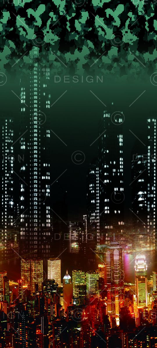 建筑迷彩印花华亿平台图片