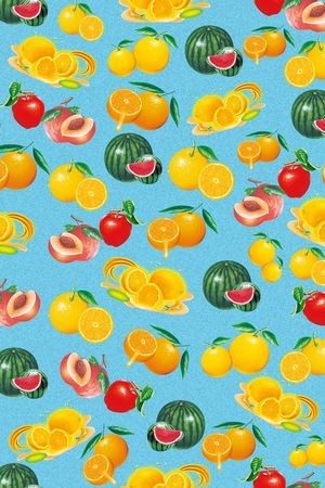 水果印花华亿平台图片