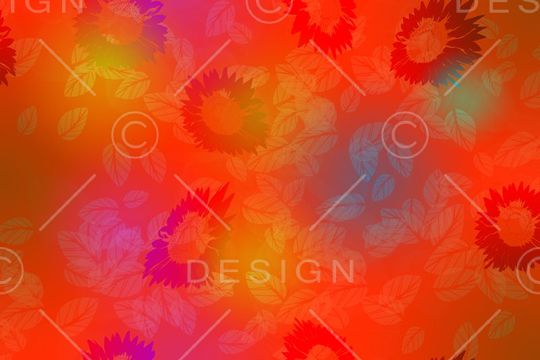 大花  花卉 小碎花印花华亿平台图片