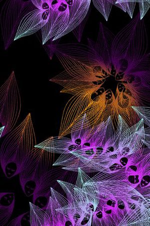 大花  花卉 小碎花印花华亿平台图片