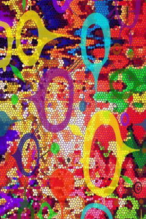 为艺术泼墨 （写意）印花华亿平台图片