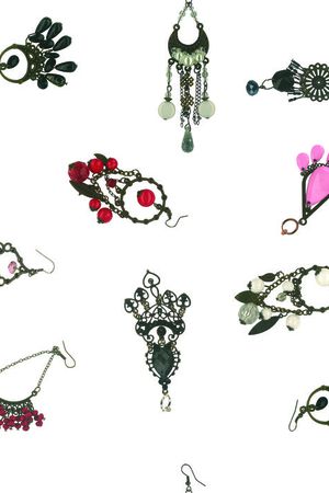 复古珠宝风格印花华亿平台图片