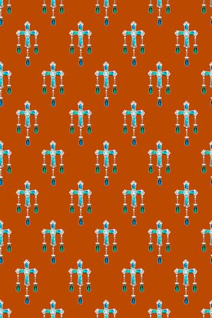 巴洛克印花华亿平台图片