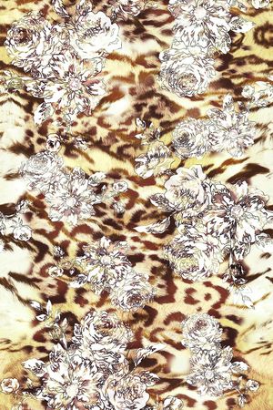 豹纹印花华亿平台图片