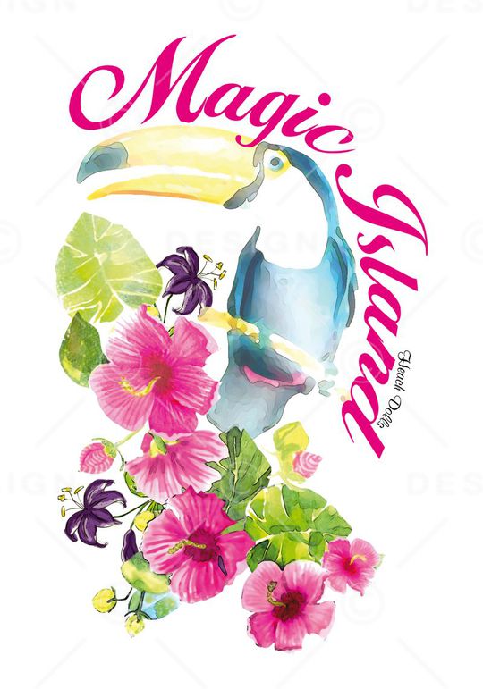 小清新印花华亿平台图片