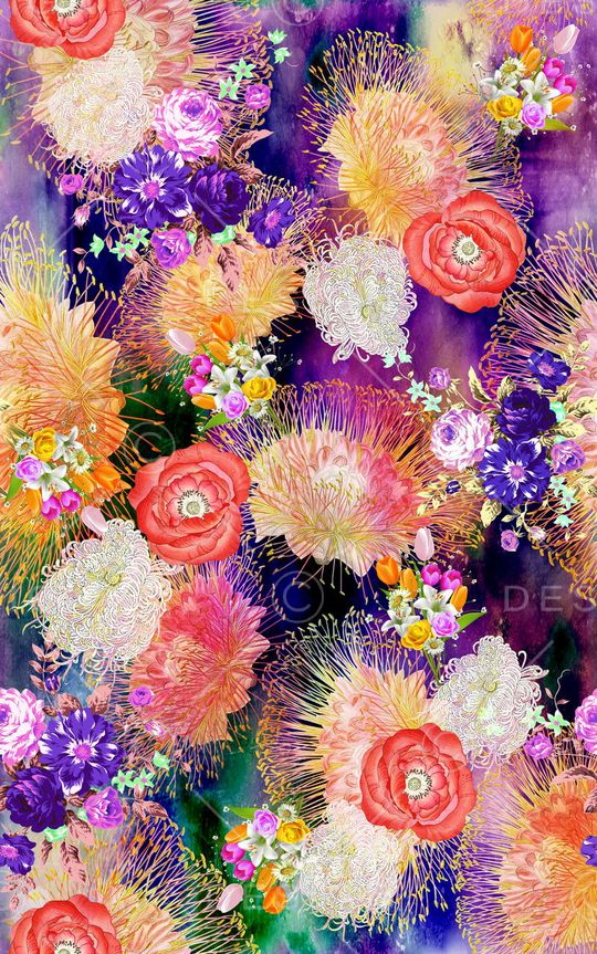 U-植物花卉/Botany印花华亿平台图片