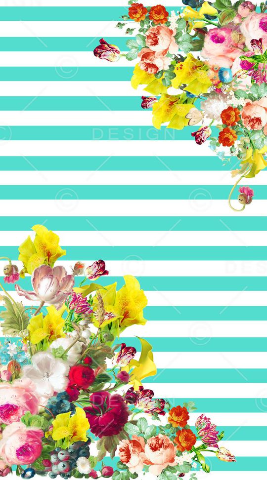 E-花卉几何/Flowers印花华亿平台图片