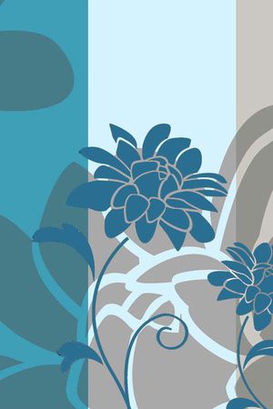 大花  花卉 小碎花印花华亿平台图片