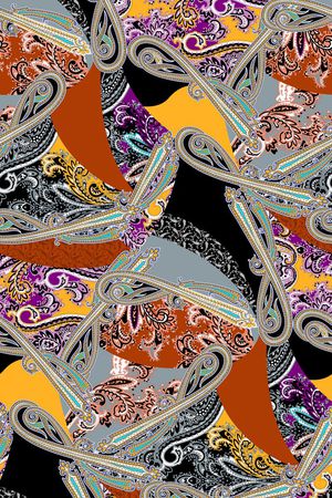 宫廷风印花华亿平台图片