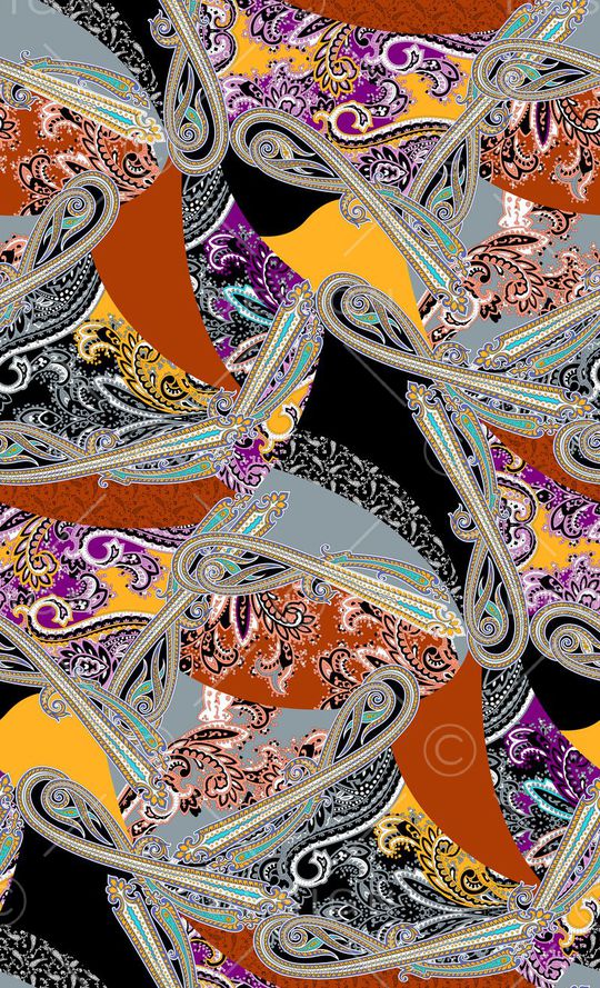 宫廷风印花华亿平台图片