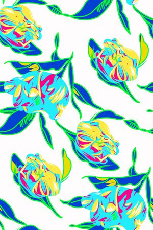 分色传统印花印花华亿平台图片