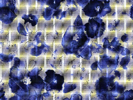 四方两方连续印花华亿平台图片