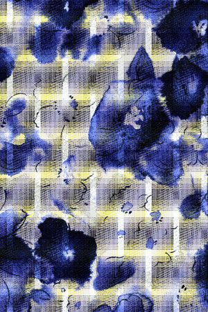 四方两方连续印花华亿平台图片