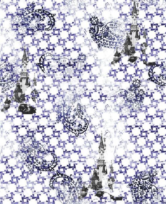 格子印花华亿平台图片