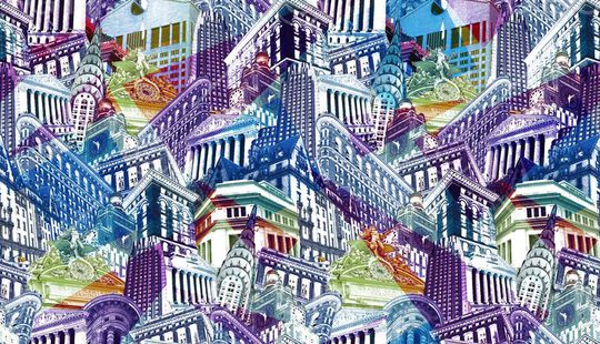 四方两方连续印花华亿平台图片