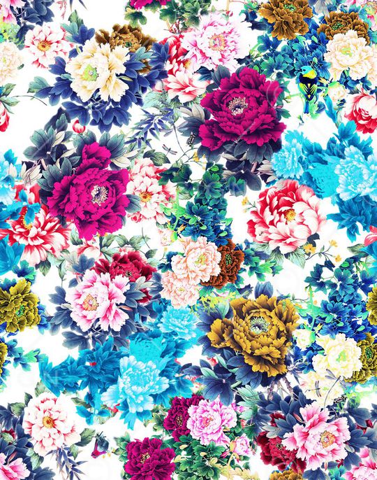 中国风印花华亿平台图片