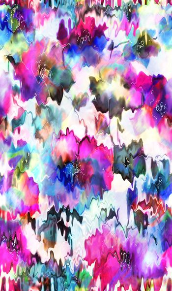 337559-滴状水墨花水波纹3