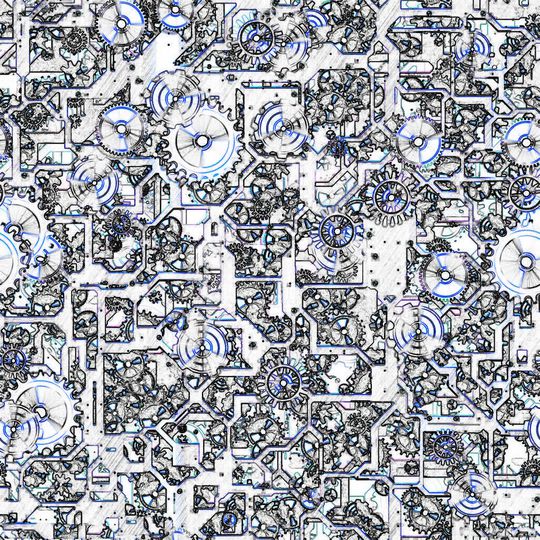 四方两方连续印花华亿平台图片