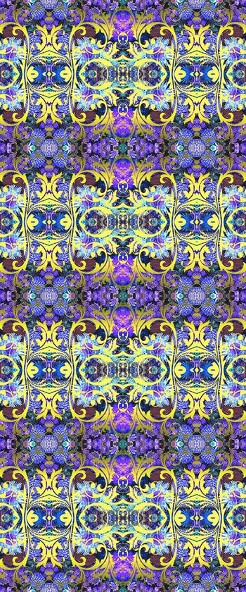 337695-欧式纹样异国花卉1