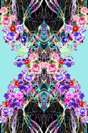 S-艺术花卉/Art印花华亿平台图片